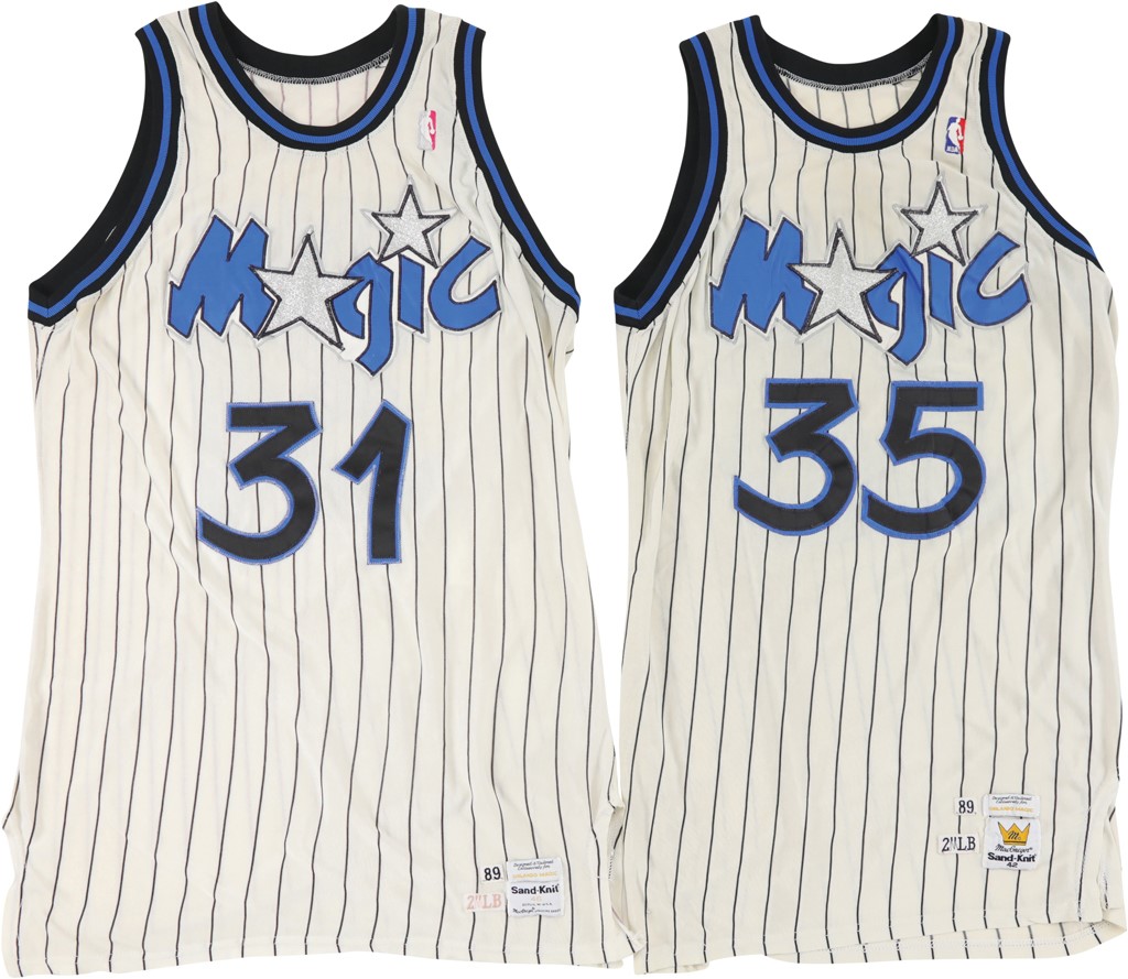 1989-90 Reggie Theus Orlando Magic Game Worn Jersey