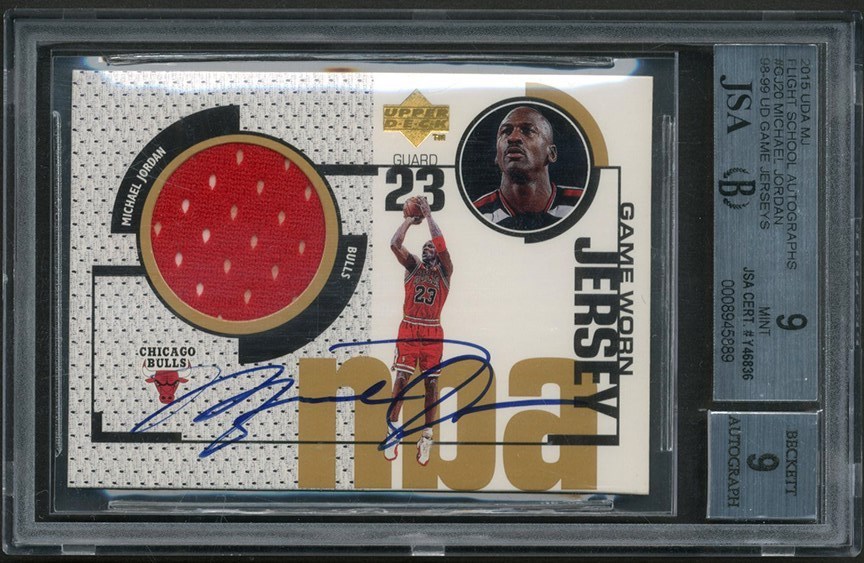 Sold at Auction: MICHAEL JORDAN SIGNED AND JSA GRADED CHICAGO