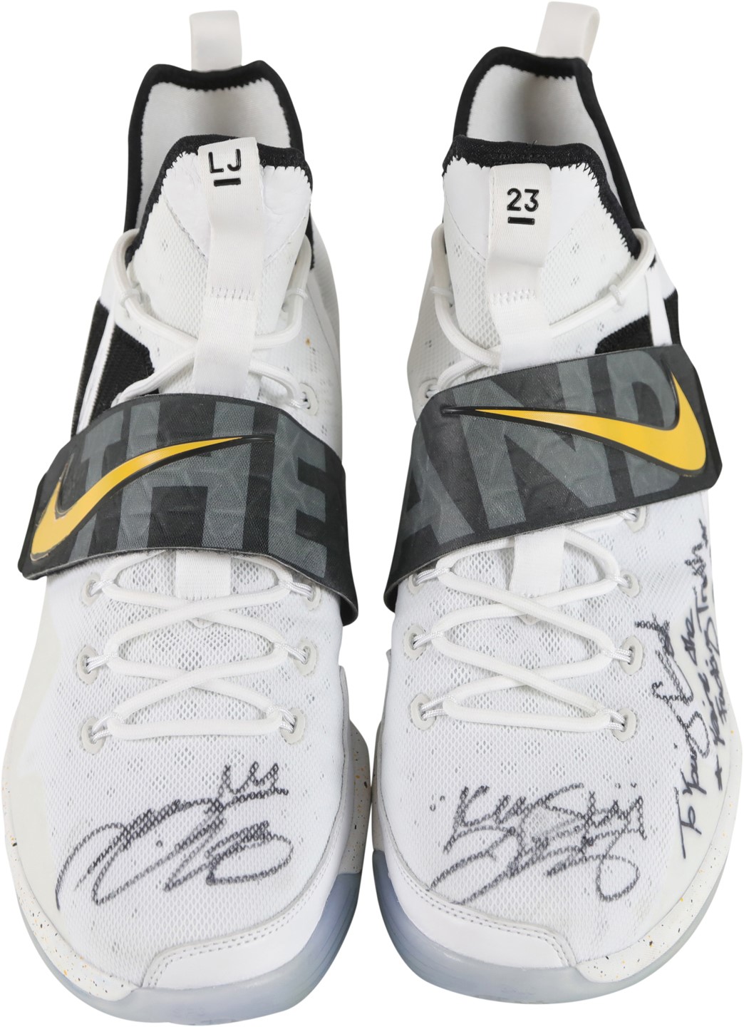 Won this game worn LeBron James shoe from work. Wondering about possible  value. : r/SportsMemorabilia