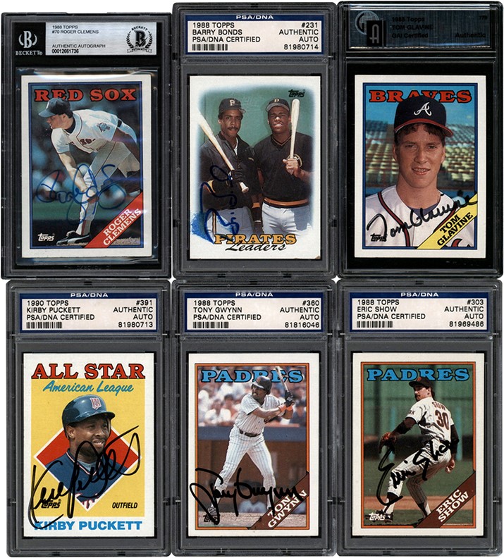 - 1988 Topps Baseball Complete Set with (700+) Signed