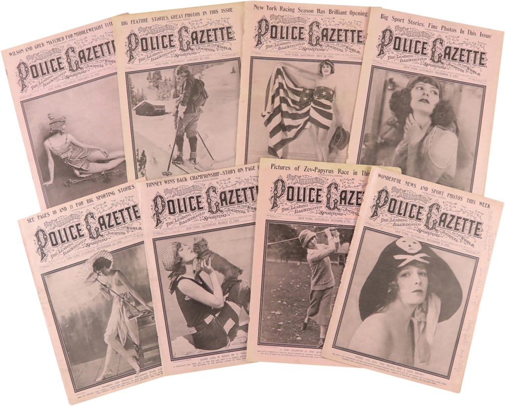 Tickets, Publications & Pins - National Police Gazettes from 1922-23 (47)