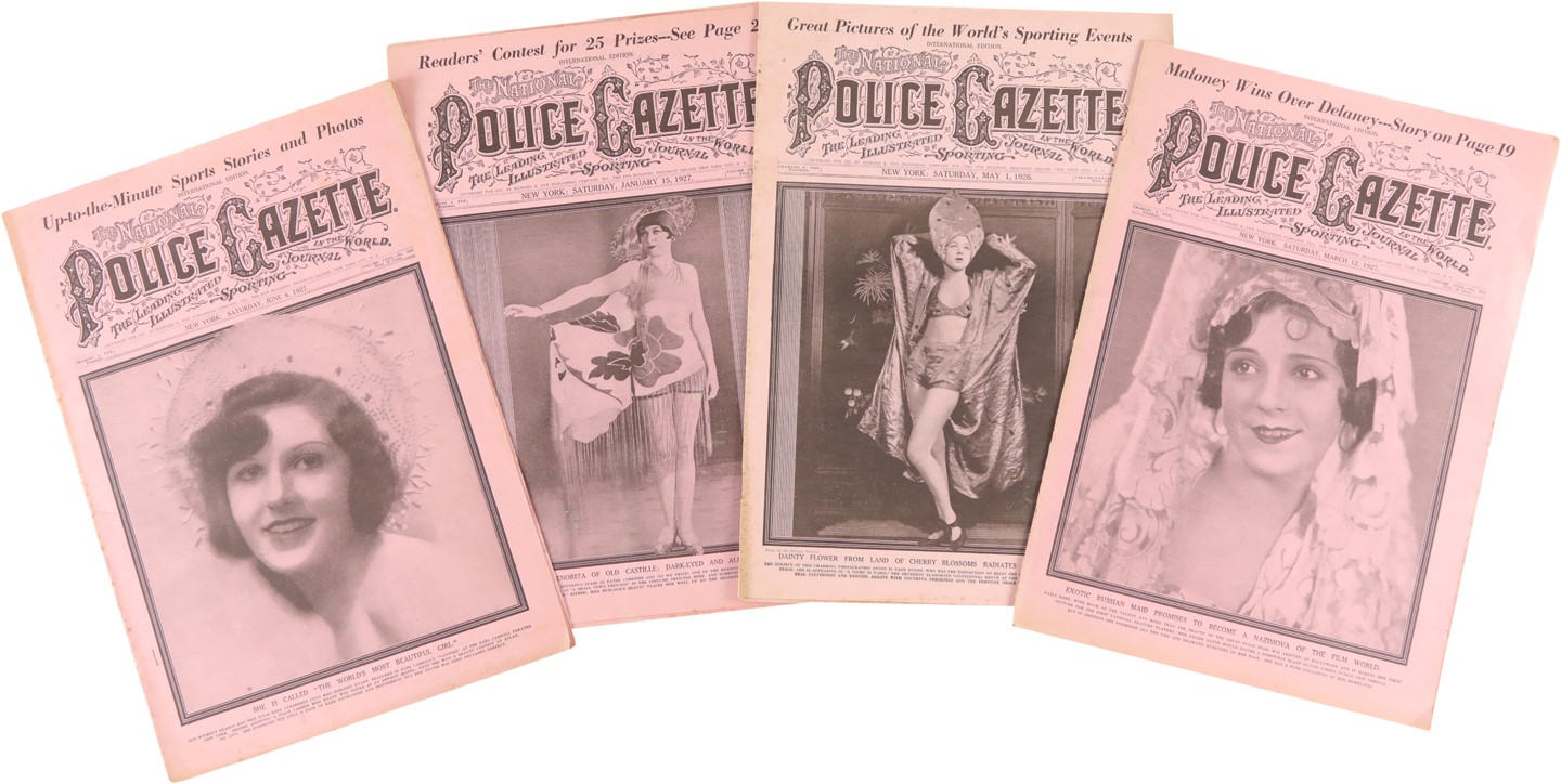 Tickets, Publications & Pins - National Police Gazettes from 1926-27 (18)