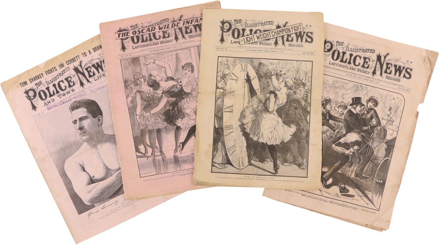 Tickets, Publications & Pins - Illustrated Police News 1884-97 (34)