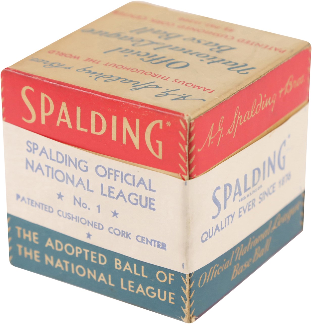 - Ford Frick Sealed Official National League Baseball in Box