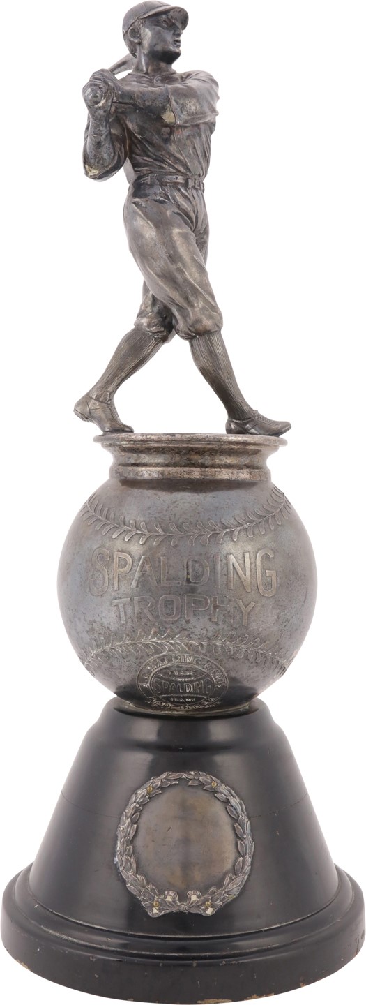 - 1920s Spalding "The Batter" Baseball Trophy
