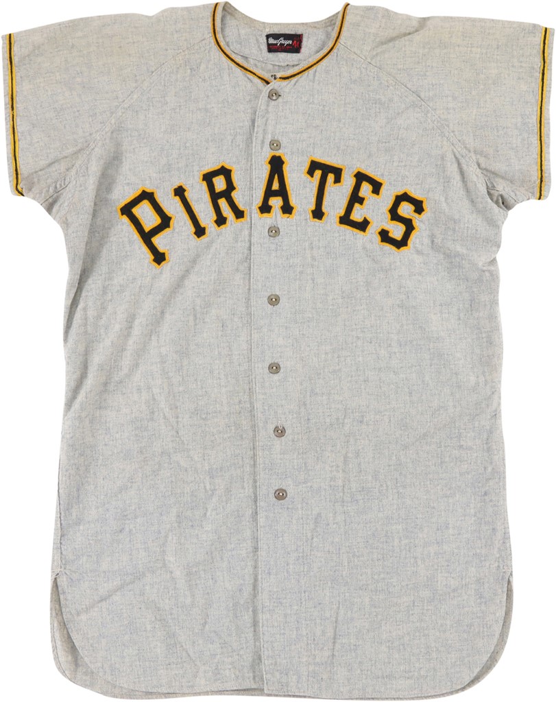- 1956 Frank Thomas Pittsburgh Pirates Game Worn Jersey