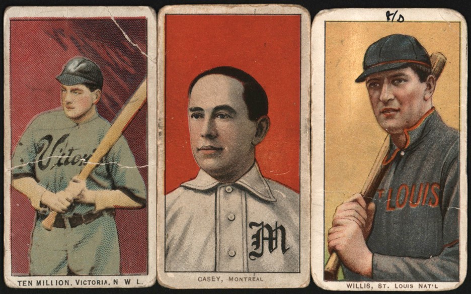 - 909-1911 Tobacco Baseball Card Collection w/Obak Ten Million (28)