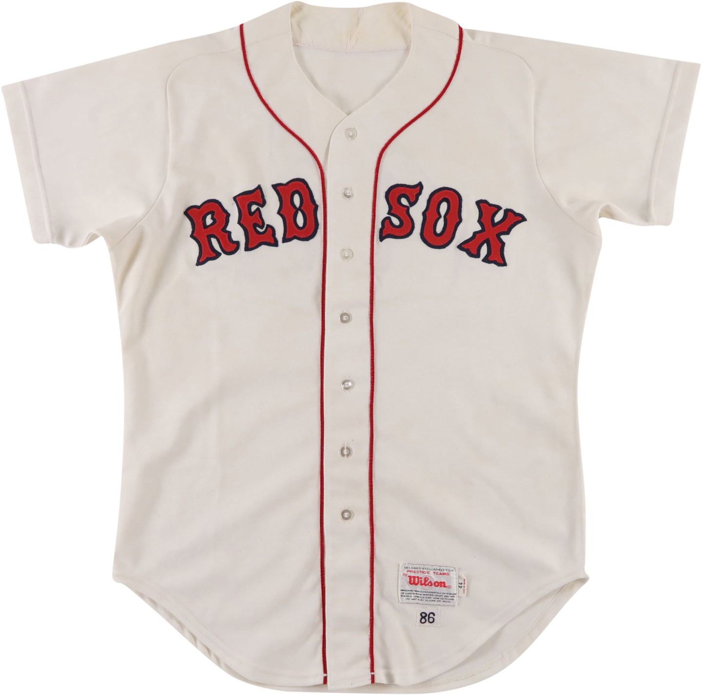 - 1986 Tom Seaver Boston Red Sox Game Worn Jersey