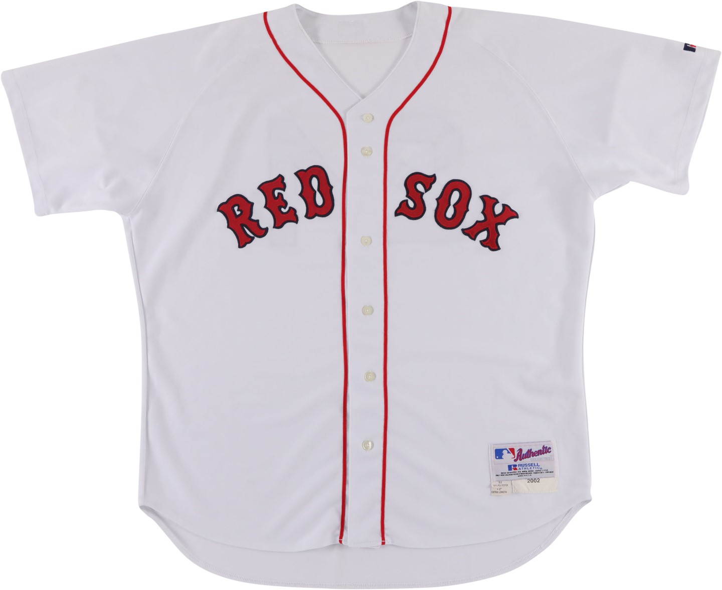 - 2002 Manny Ramirez Boston Red Sox Game Worn Jersey