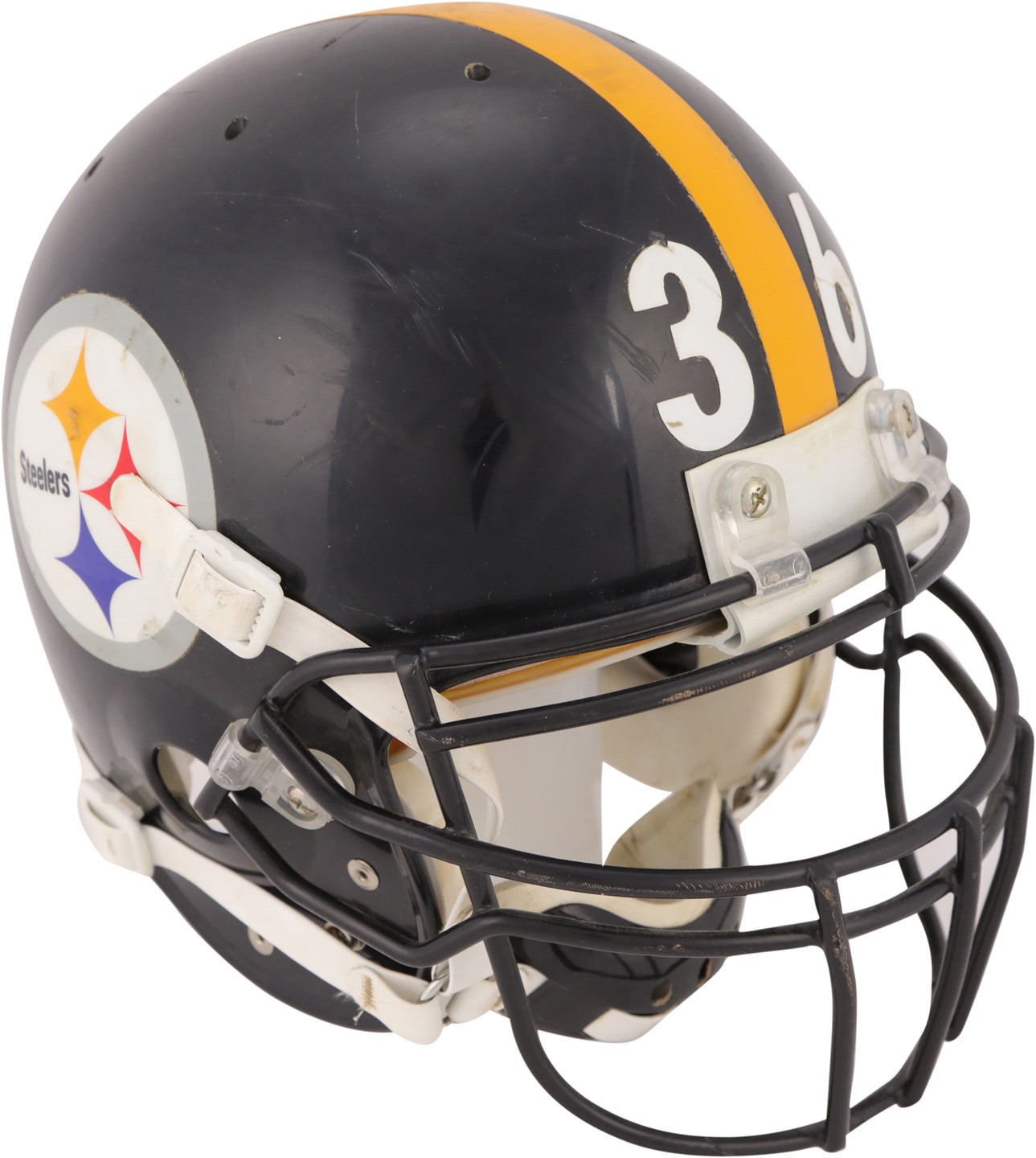 - Circa 1997 Jerome Bettis Pittsburgh Steelers Game Worn Helmet