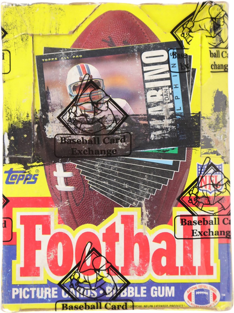 - 1985 Topps Fooball Unopened Wax Box (BBCE)