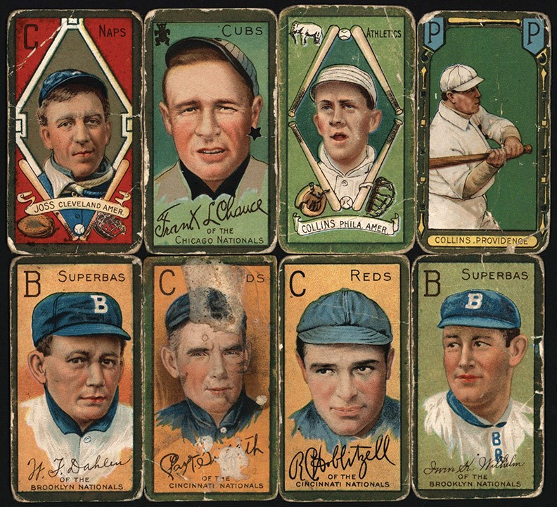 - 1911 T205 Tobacco Card Collection w/Hall of Famers (127)