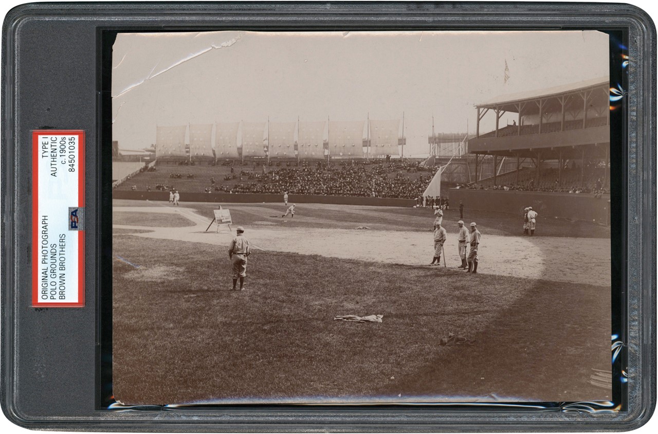 The Brown Brothers Collection - Circa 1900 Polo Grounds Photograph (PSA Type I)