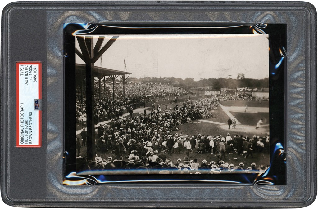 The Brown Brothers Collection - Early 1900s Hilltop Park Game-Action Photograph (PSA Type I)