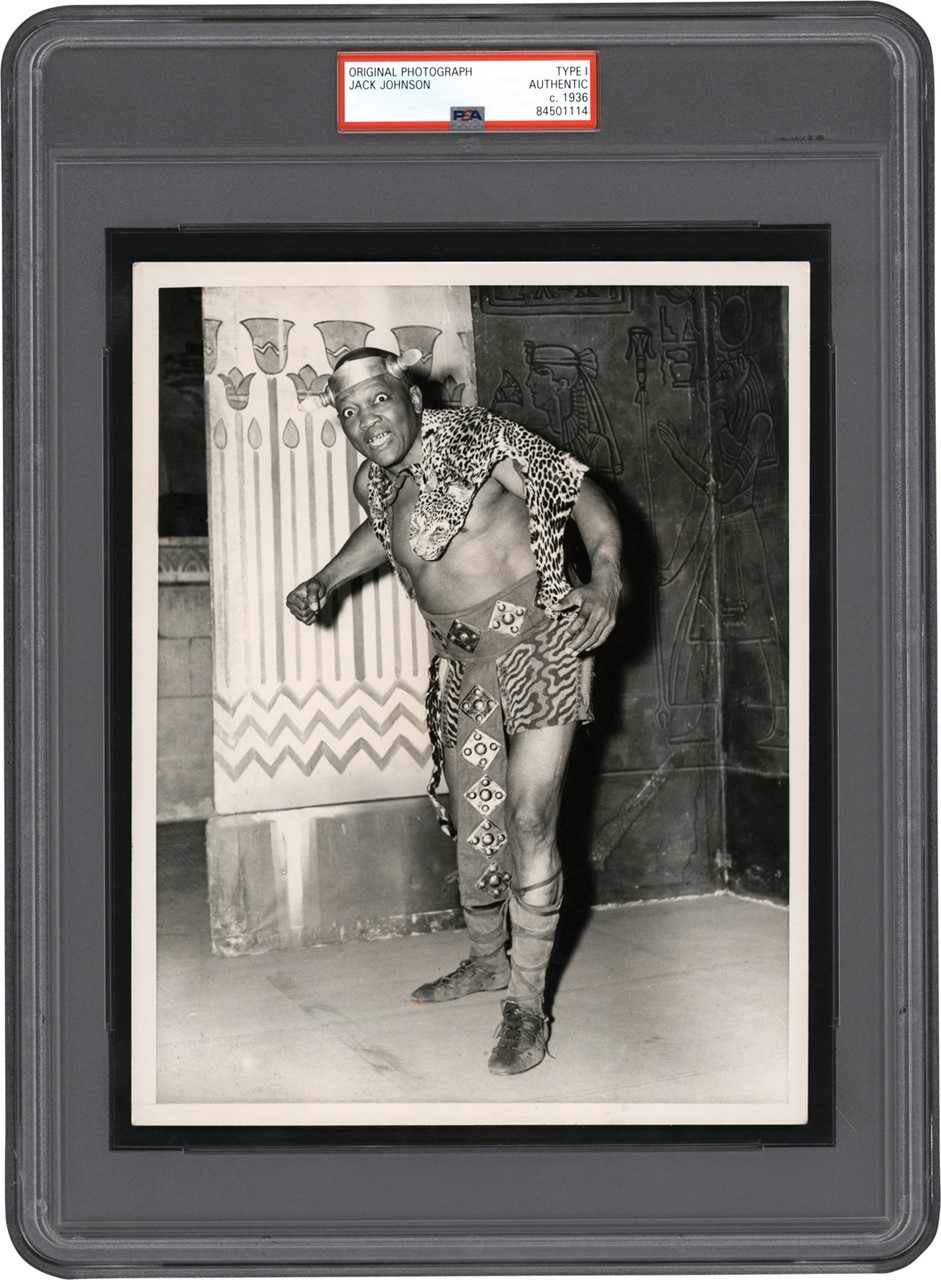 - Jack Johnson Dressed as an Ethiopian General Photograph (PSA Type I)