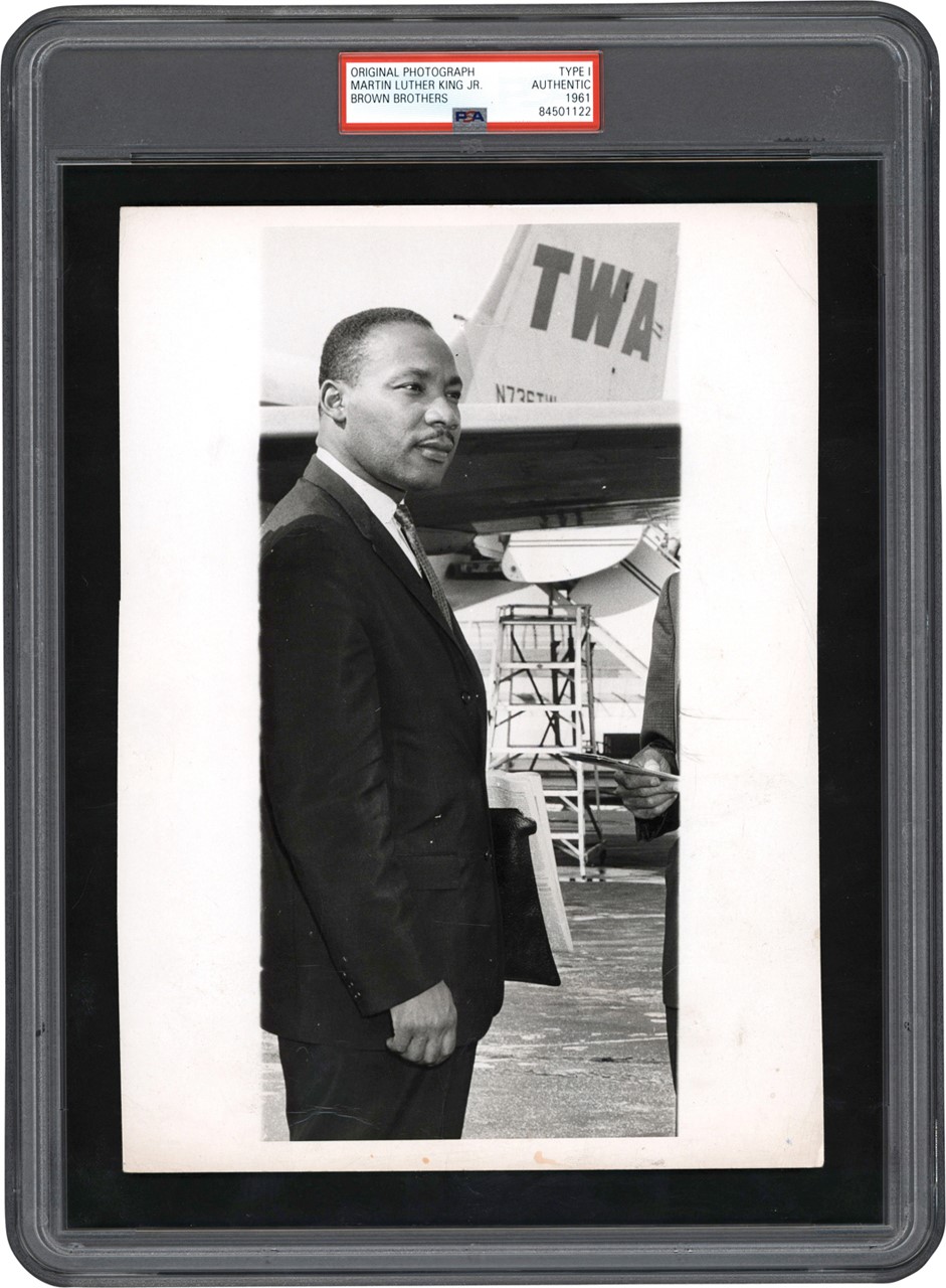 The Brown Brothers Collection - Martin Luther King Jr. Photograph (PSA Type I)