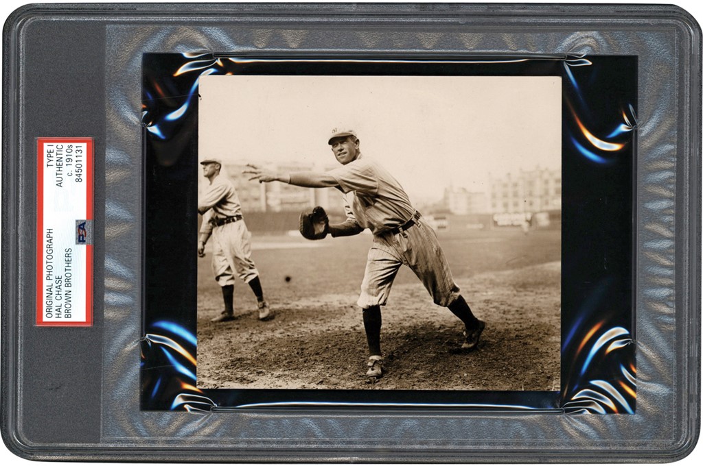The Brown Brothers Collection - 1912 Hal Chase Photograph (PSA Type I)