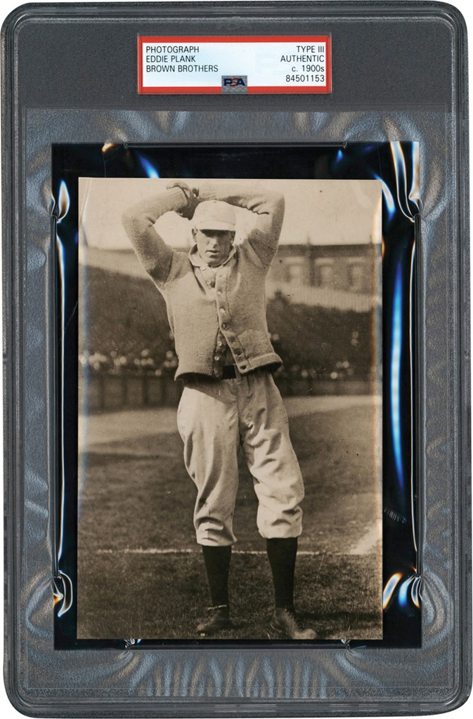 The Brown Brothers Collection - Eddie Plank Photograph (PSA Type III)