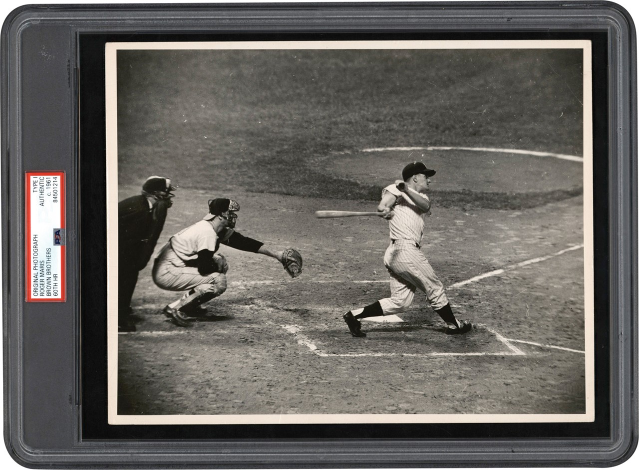 The Brown Brothers Collection - Roger Maris 60th Home Run Photograph (PSA Type I)