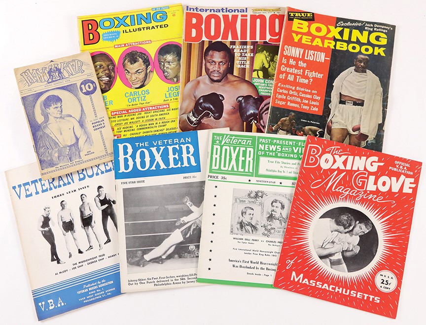 Terrific Trove of Boxing Magazines (150+)