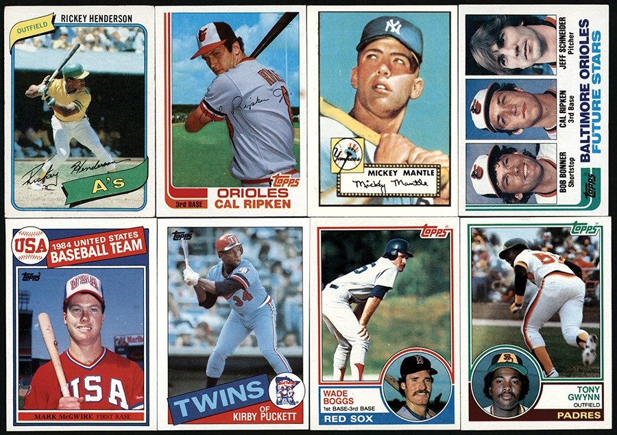 - assive 1980 - 2019 Topps Baseball Set Collection
