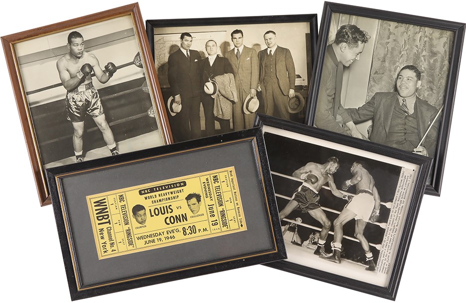 Vintage Framed  Boxing Photos (15)