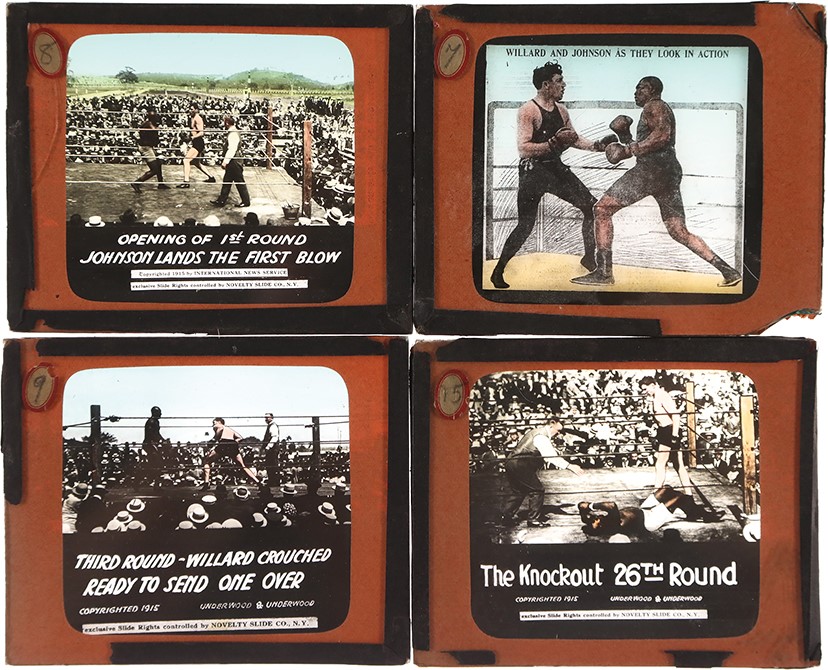 Muhammad Ali & Boxing - Vintage Jack Johnson vs. Jess Willard 1915  World Championship Fight-Related Negatives (8)