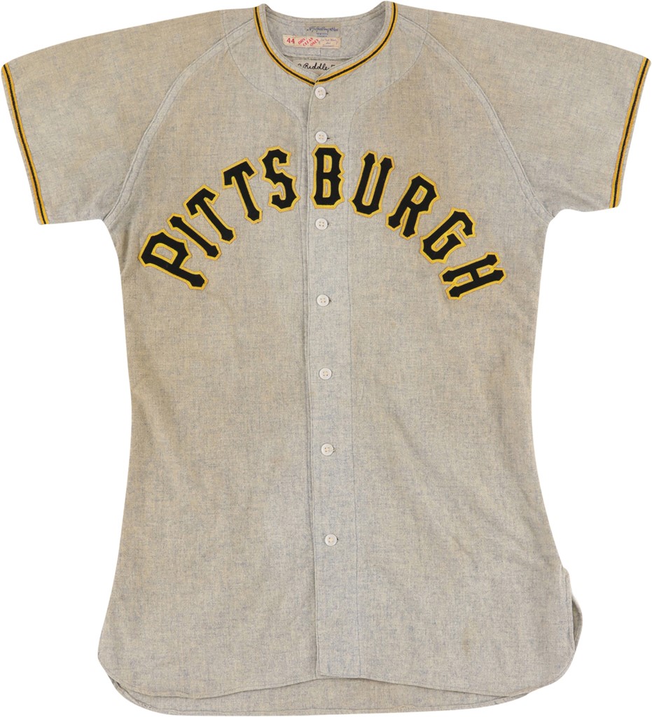 - 1950 Johnny Riddle Pittsburgh Pirates Game Worn Coaches Jersey