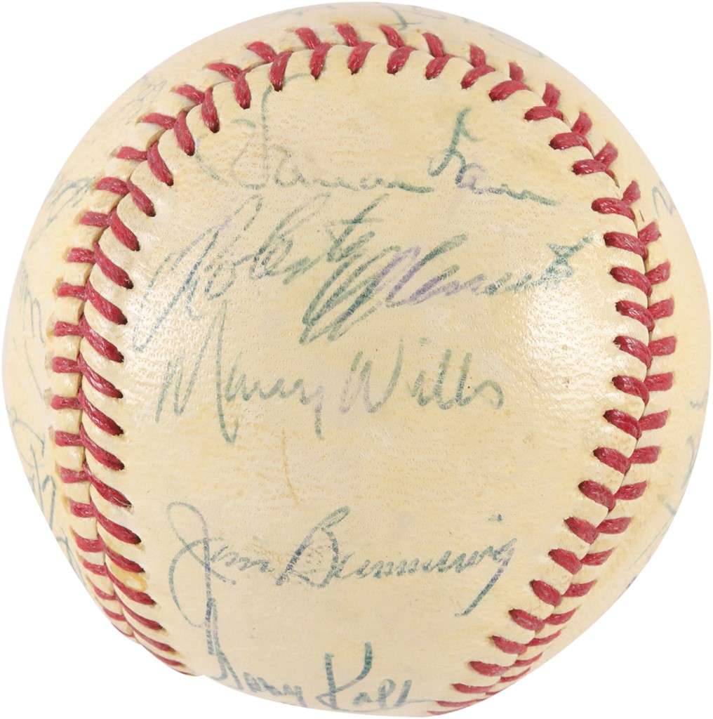 1968 Pittsburgh Pirates Team-Signed Baseball (PSA)