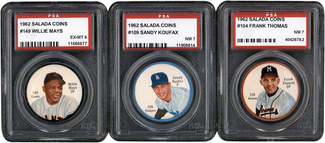 - 1959-71 Baseball Coin Set Collection (7)