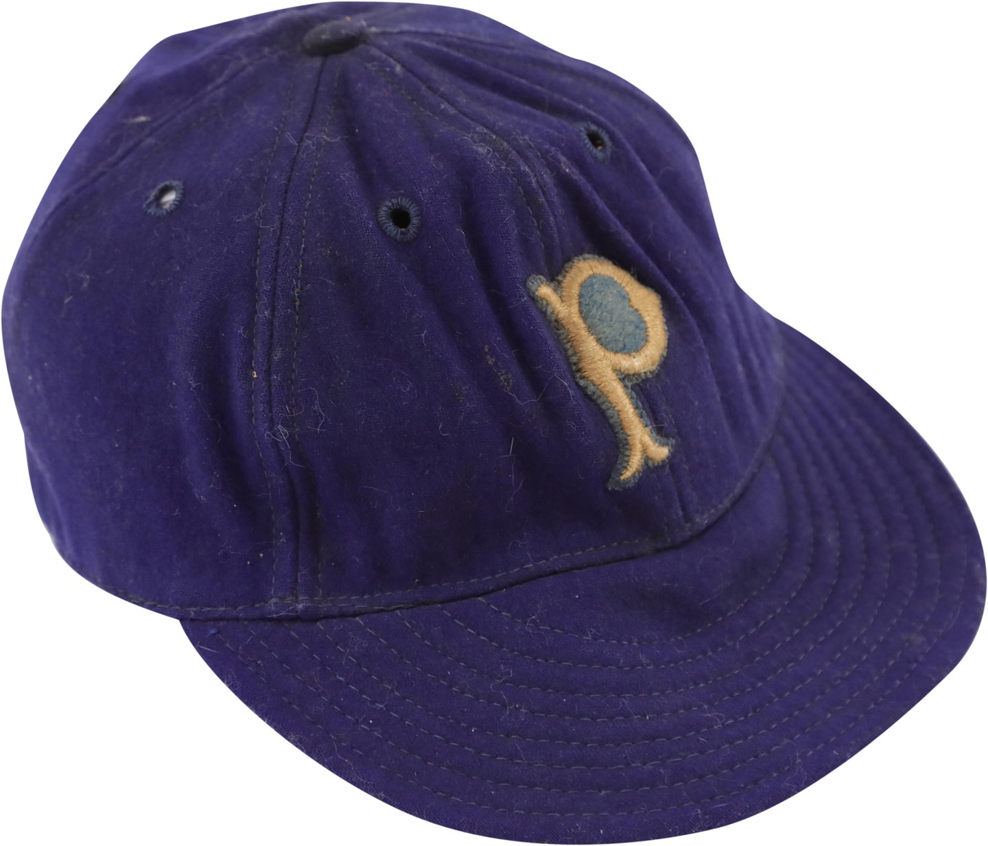 Clemente and Pittsburgh Pirates - Very Rare 1940s Pittsburgh Pirates Game Worn Hat
