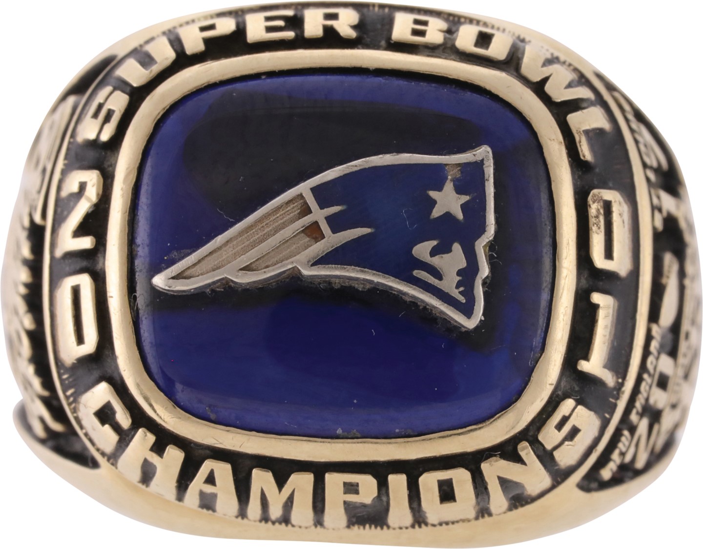 - 2001 New England Patriots Super Bowl XXXVI Championship Ring