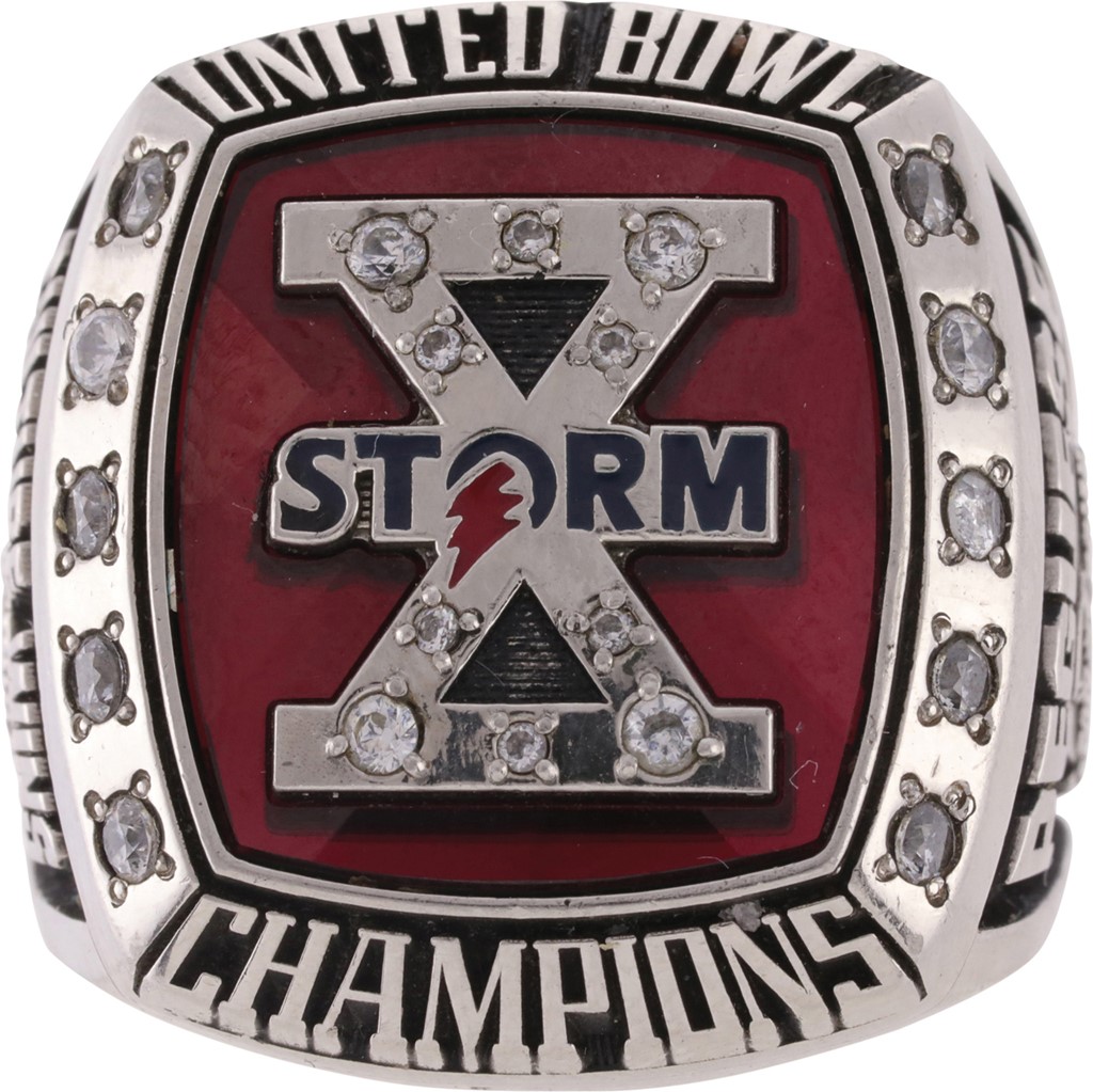 - 2016 Sioux Falls Storm United Bowl Championship Player Ring