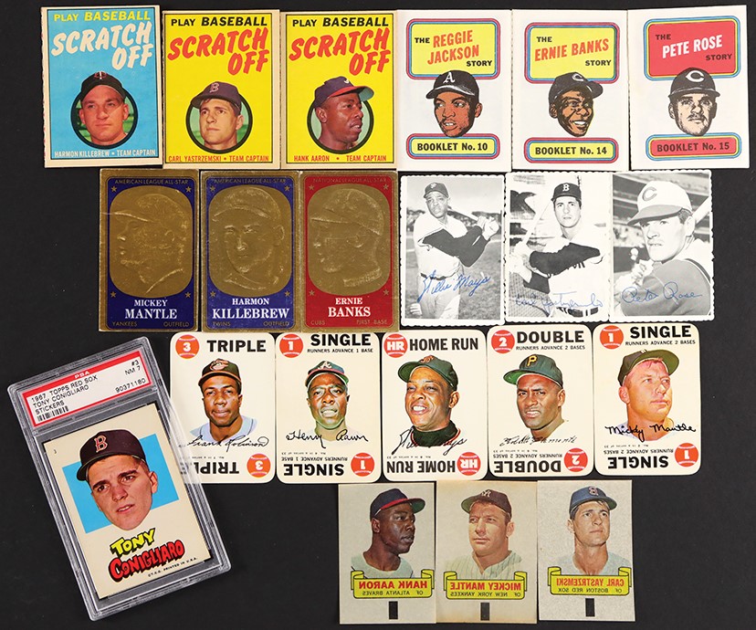 - 1965-1974 Baseball Card Archive w/Complete Sets and 1967 Topps Test Sticker