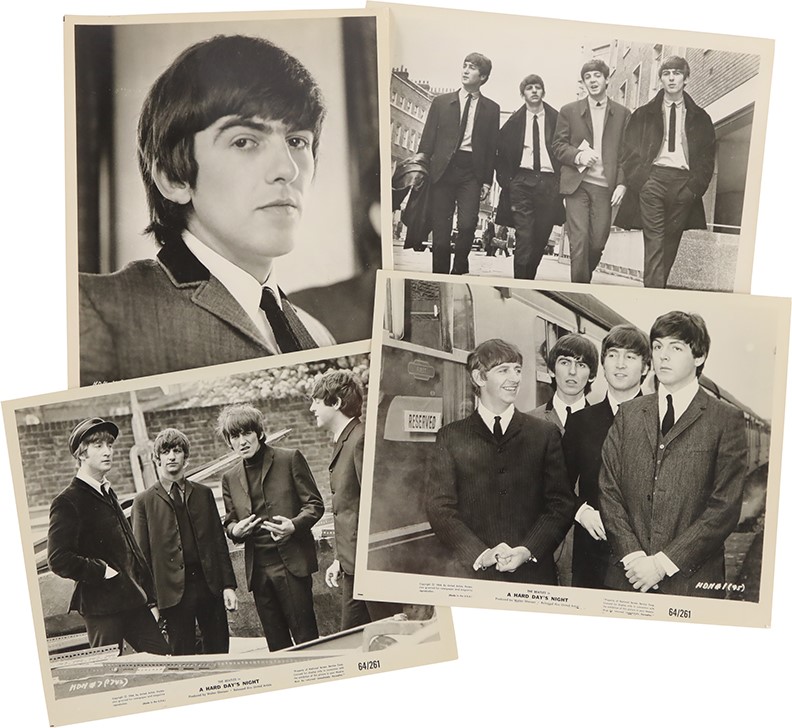 Rock And Pop Culture - The Beatles "A Hard Day's Night" Photographs (4)