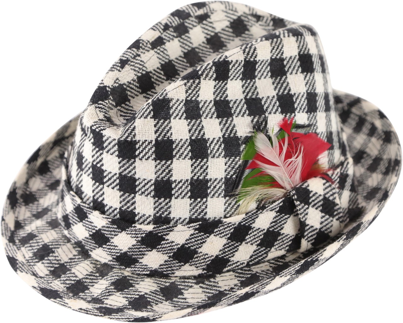 - Bear Bryant Personally Owned and Worn Houndstooth Hat from The Bryant Family (Cherry Bryant LOA)