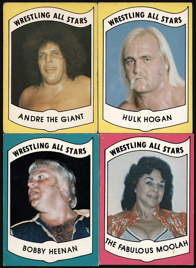 - 982 Wrestling All Stars Series A and B Collection w/Andre and Hogan (41)