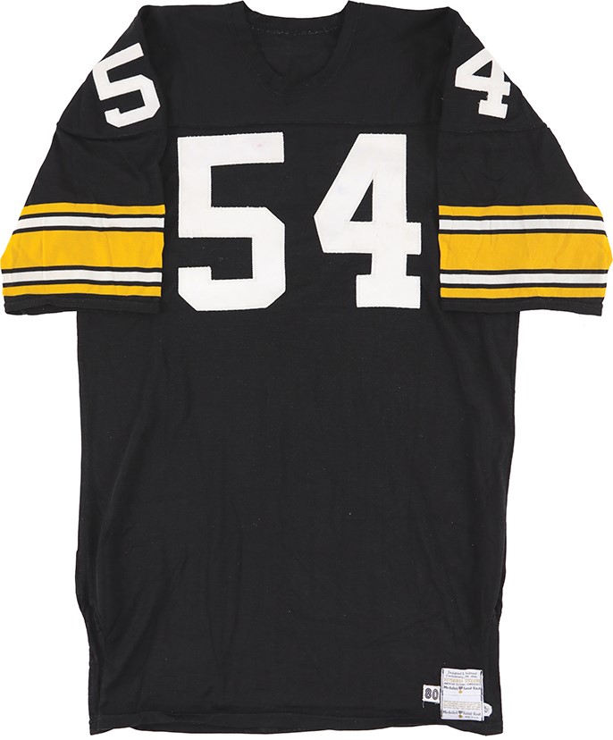 - 1980 Zack Valentine Pittsburgh Steelers Game Worn Jersey