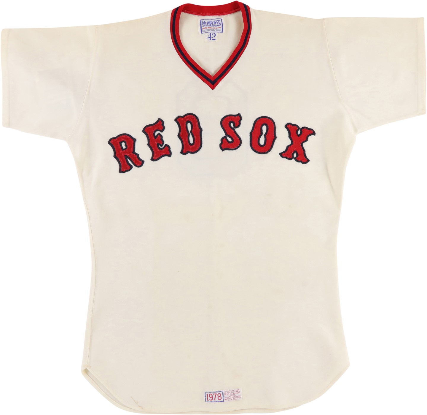 - 1978 Carl Yastrzemski Boston Red Sox Game Worn Jersey (MEARS A8)