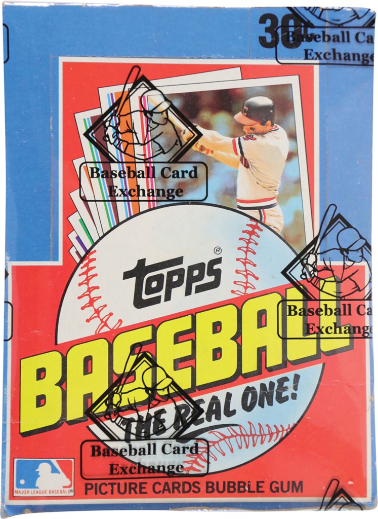 - 1982 Topps Baseball Unopened Wax Box (BBCE)