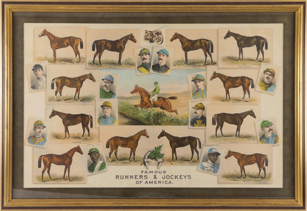 Horse Racing - Famous Runners & Jockeys of America
