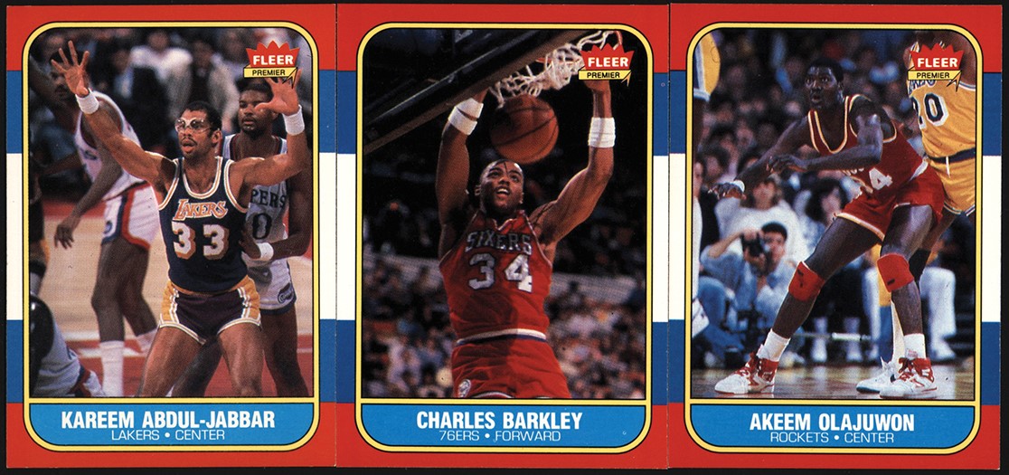Modern Sports Cards - 1986 Fleer Basketball Near Complete Set (131/132) w/One PSA Graded