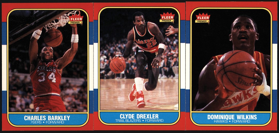 Modern Sports Cards - 1986 Fleer Basketball Near Complete Set (131/132)
