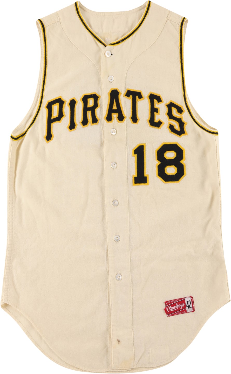 - 1965 Bill Virdon Pittsburgh Pirates Game Worn Jersey
