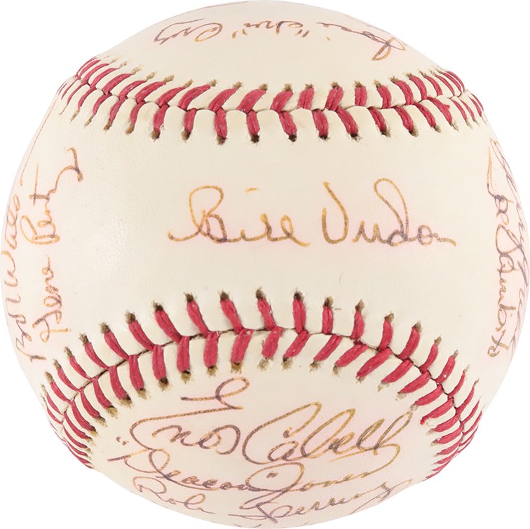 Baseball Autographs - 1977 Houston Astros Team Signed Baseball