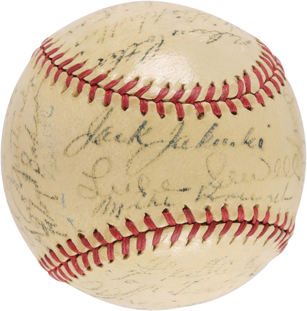 - 1944 World Champion St. Louis Browns Team-Signed Baseball