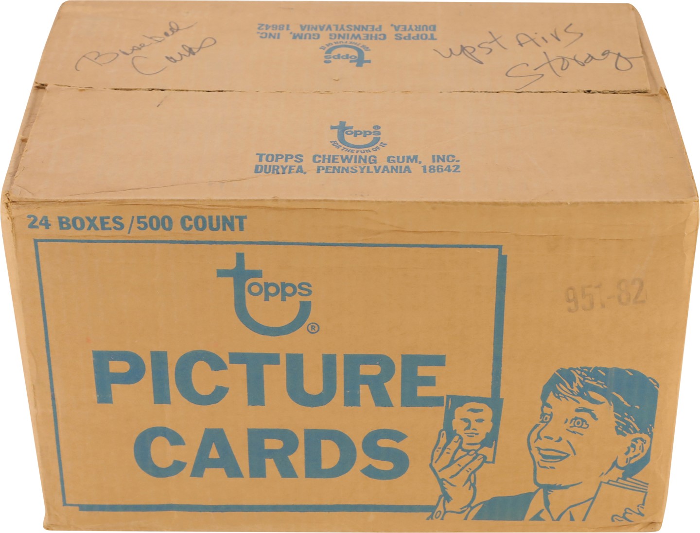 - 1982 Topps Baseball Unopened 24 Count Vending Case