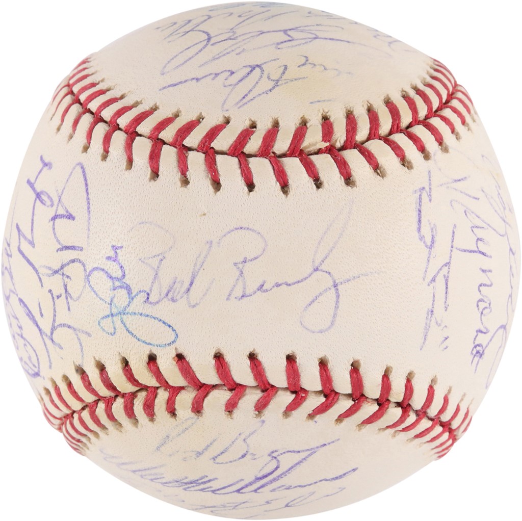 - 2001 World Champion Arizona Diamondbacks Team-Signed Baseball