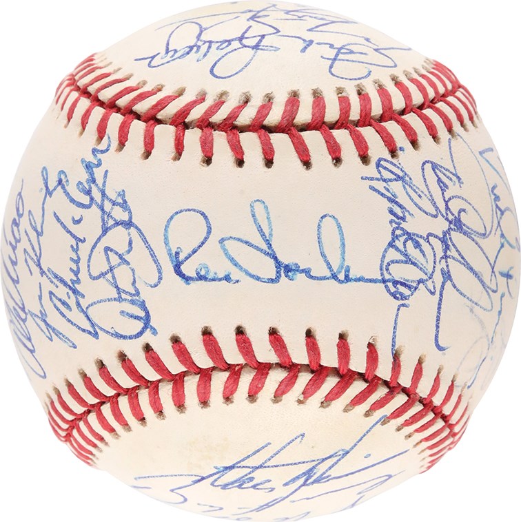 Baseball Autographs - 1993 Florida Marlins Team Signed Baseball - Inaugural Year