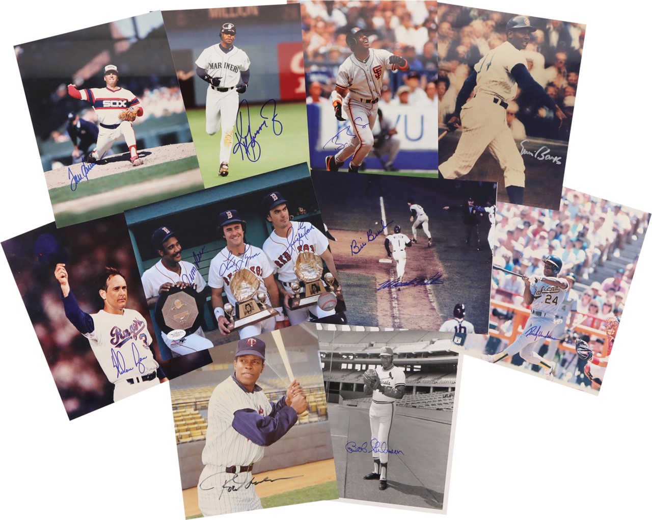 - Hall of Famers & Stars Signed Photograph Collection (40)